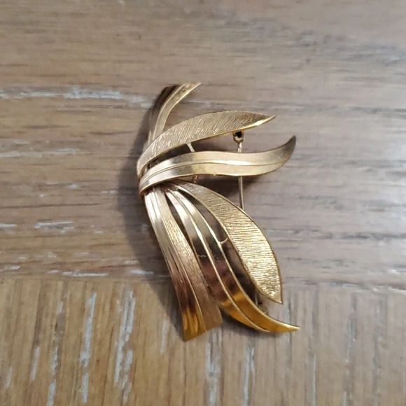 Metasco made in Germany marked brooch 1/80 18k gold filled - Picture 4 of 4